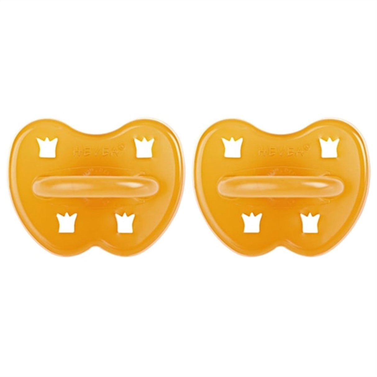 Hevea Pacifier 2-Pack Round Classic