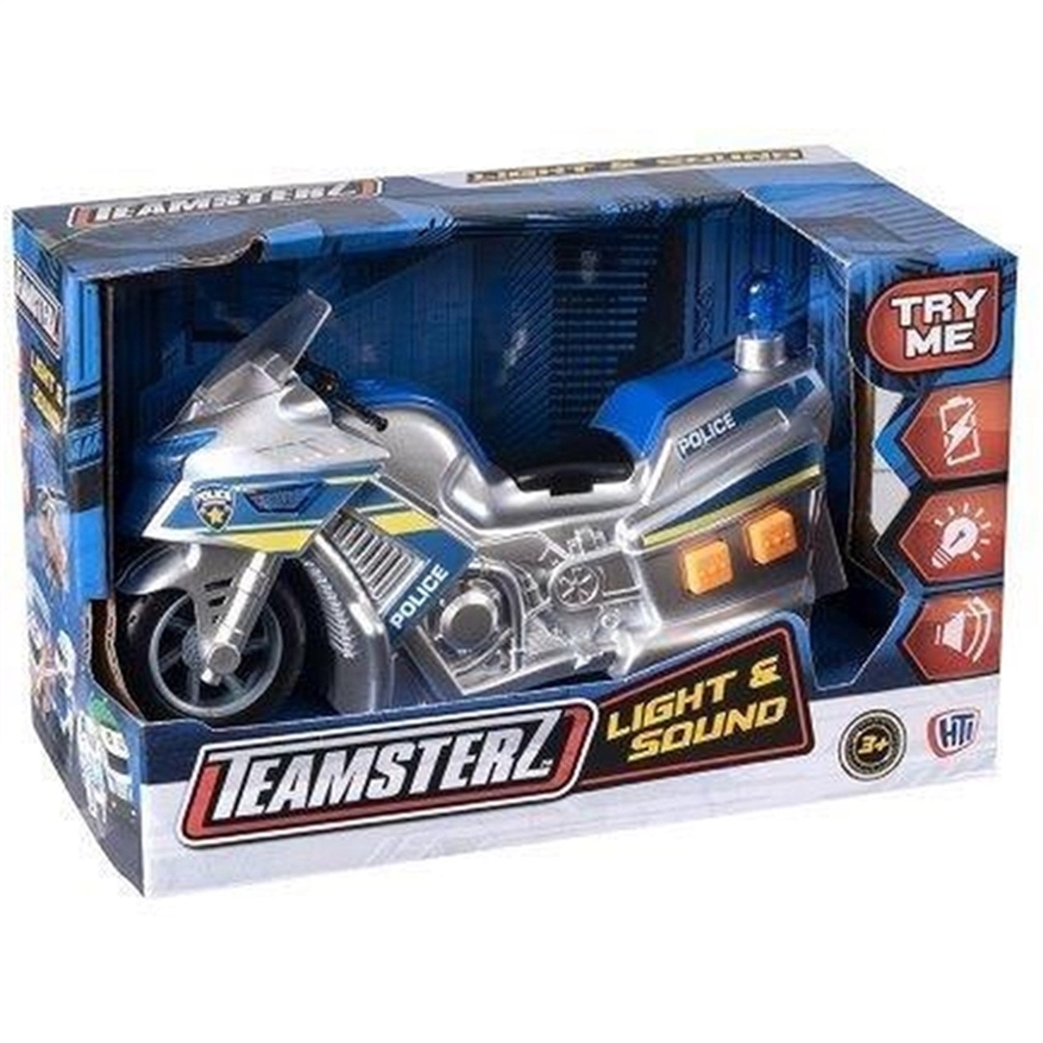 Teamsterz Small L&S Police Motor Bike 4