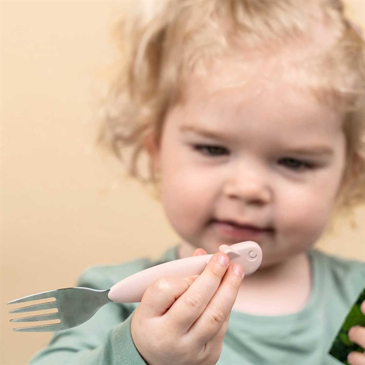 Done by Deer Peekaboo Dinner Set Deer Friends Powder