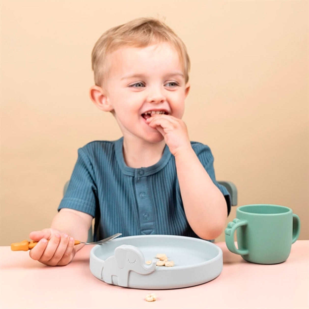 Done by Deer Peekaboo Dinner Set Deer Friends Colour Mix