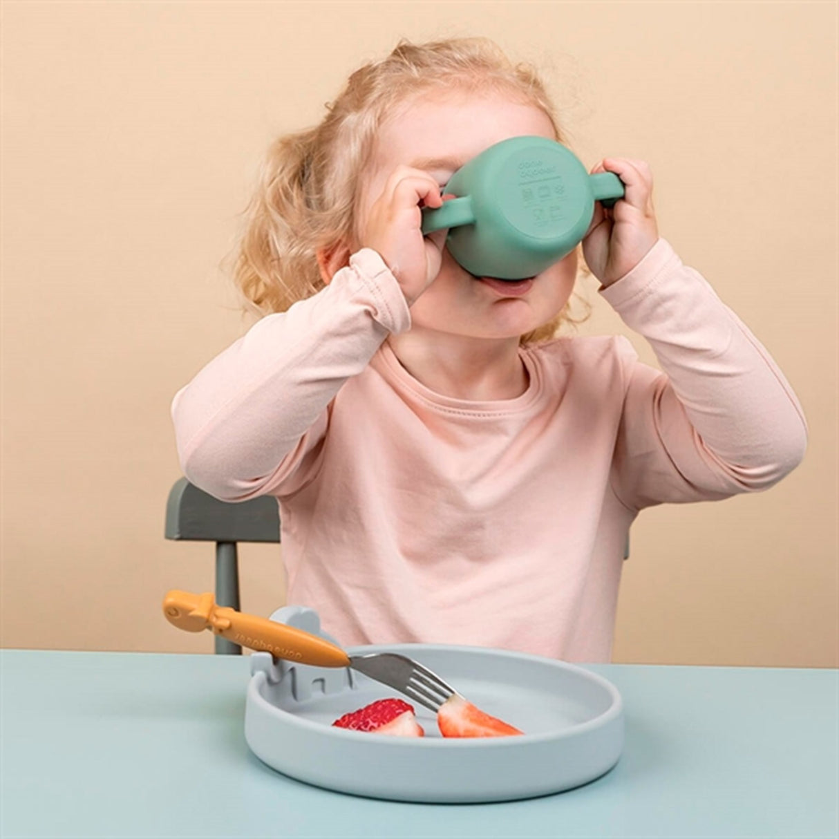 Done by Deer Peekaboo Dinner Set Deer Friends Colour Mix