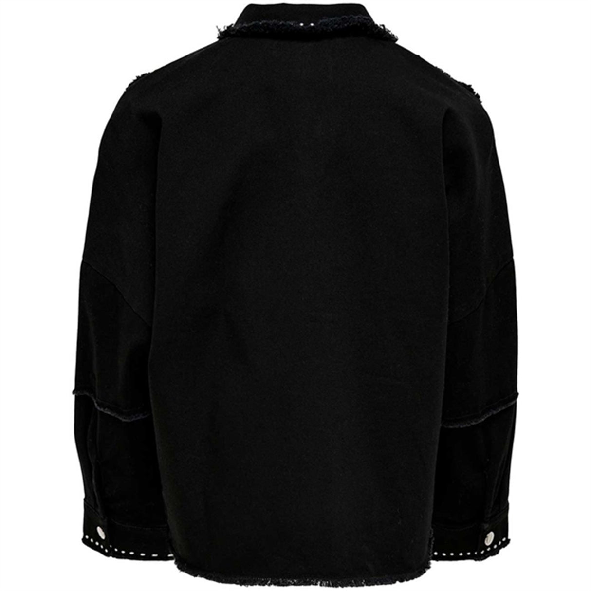 Kids ONLY Black Frill Shirt Woxer