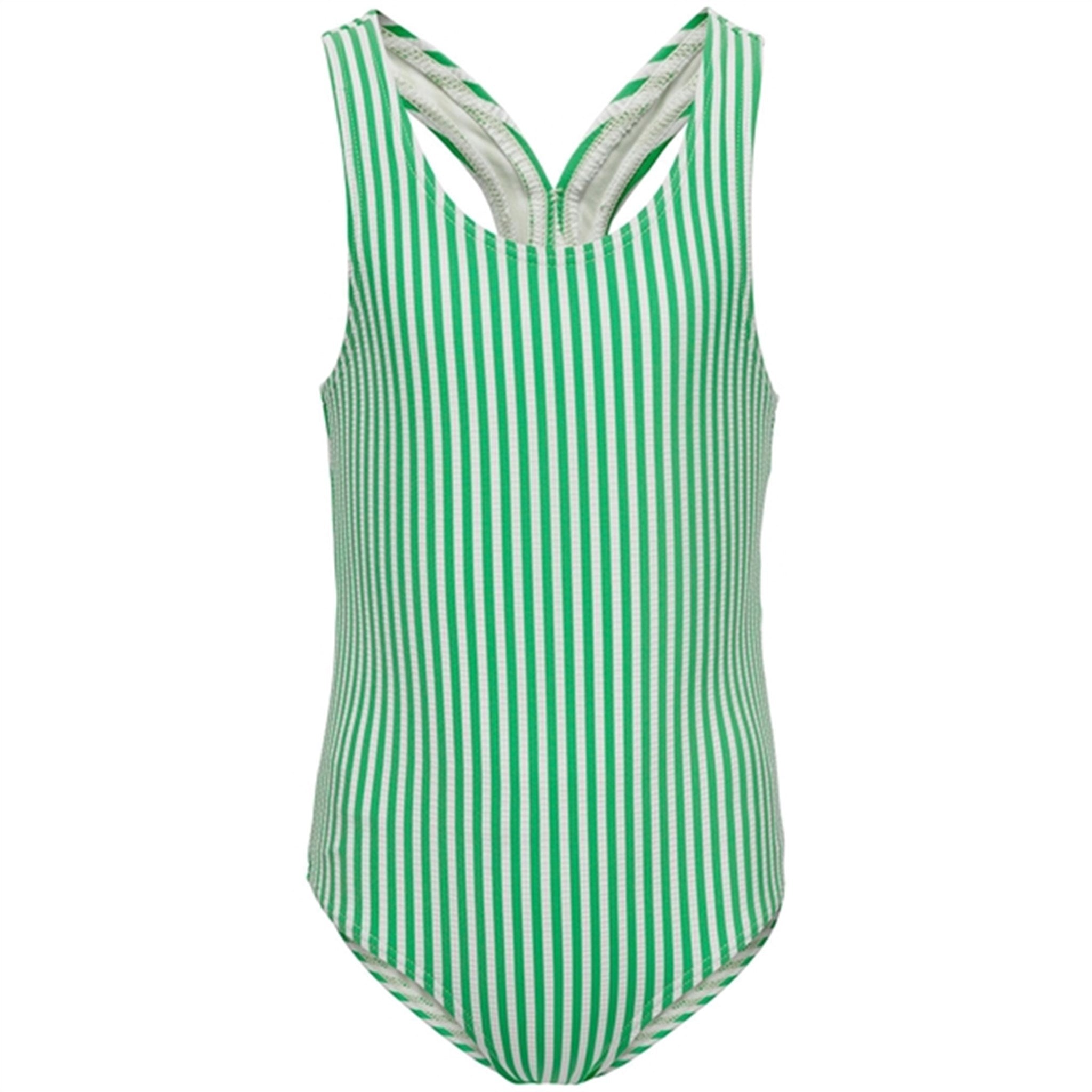 Kids ONLY Kelly Green Kitty Swimsuit