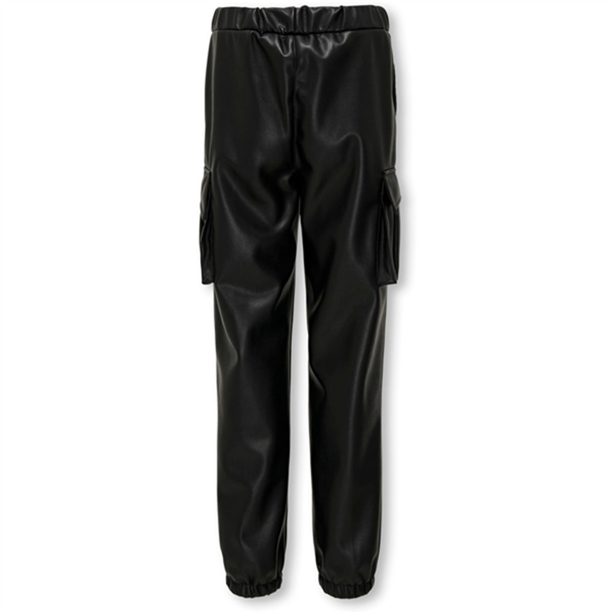 Kids ONLY Black Heidi Faux Leather Trackpants