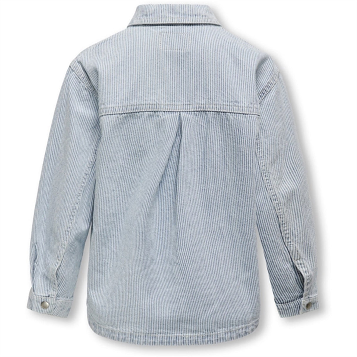 Kids ONLY Light Blue Denim Gina Stripe Jacket