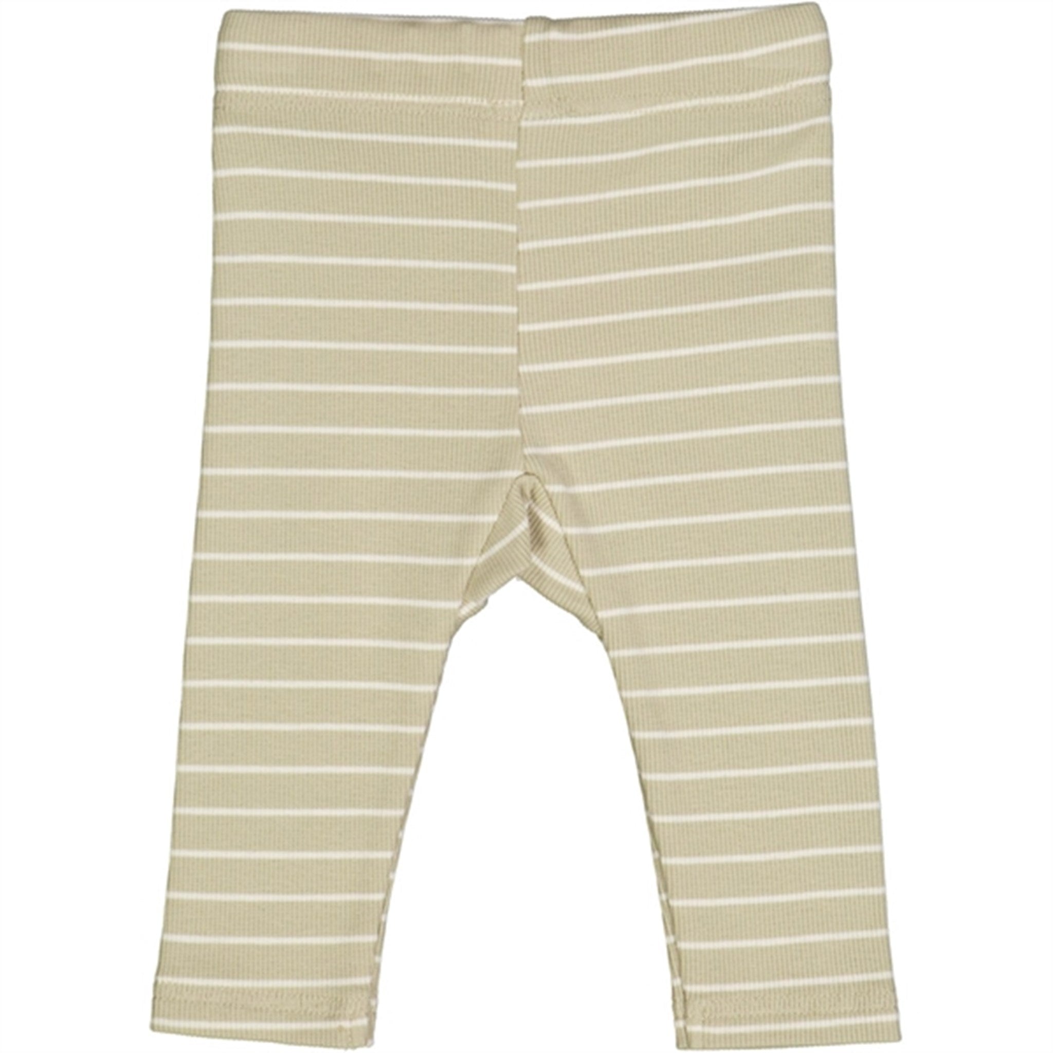 Müsli Desert Green/ Balsam Cream Stripe Rib Pants 2