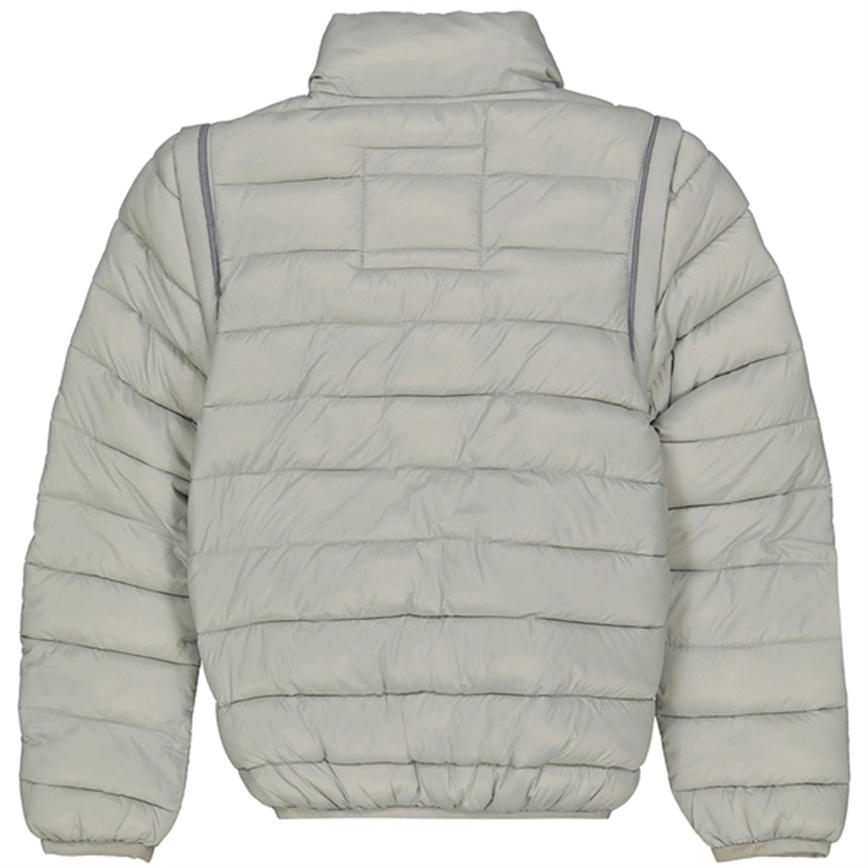 Mikk-Line Nylon puffer 2i1 Jacket Neutral Gray