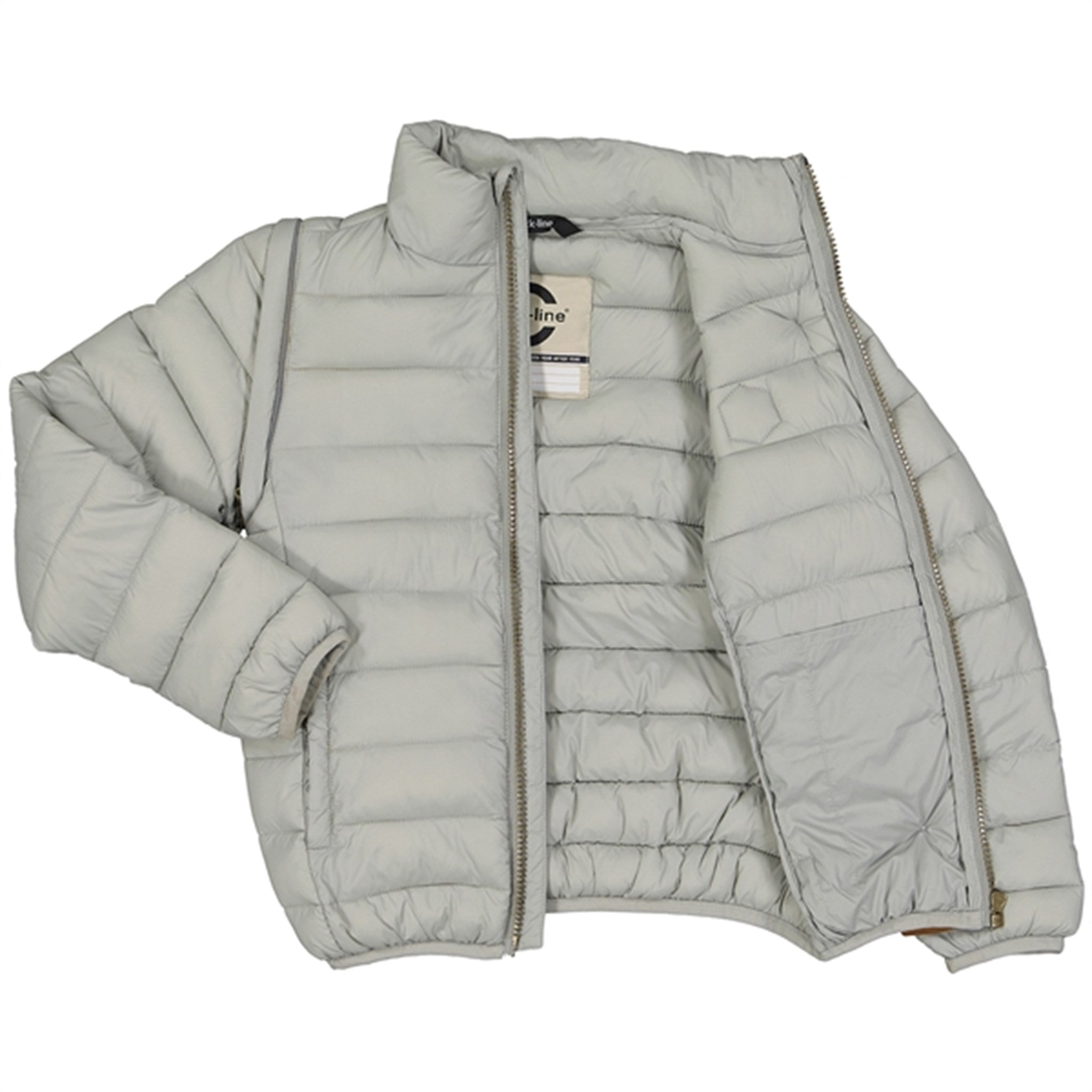 Mikk-Line Nylon puffer 2i1 Jacket Neutral Gray 6