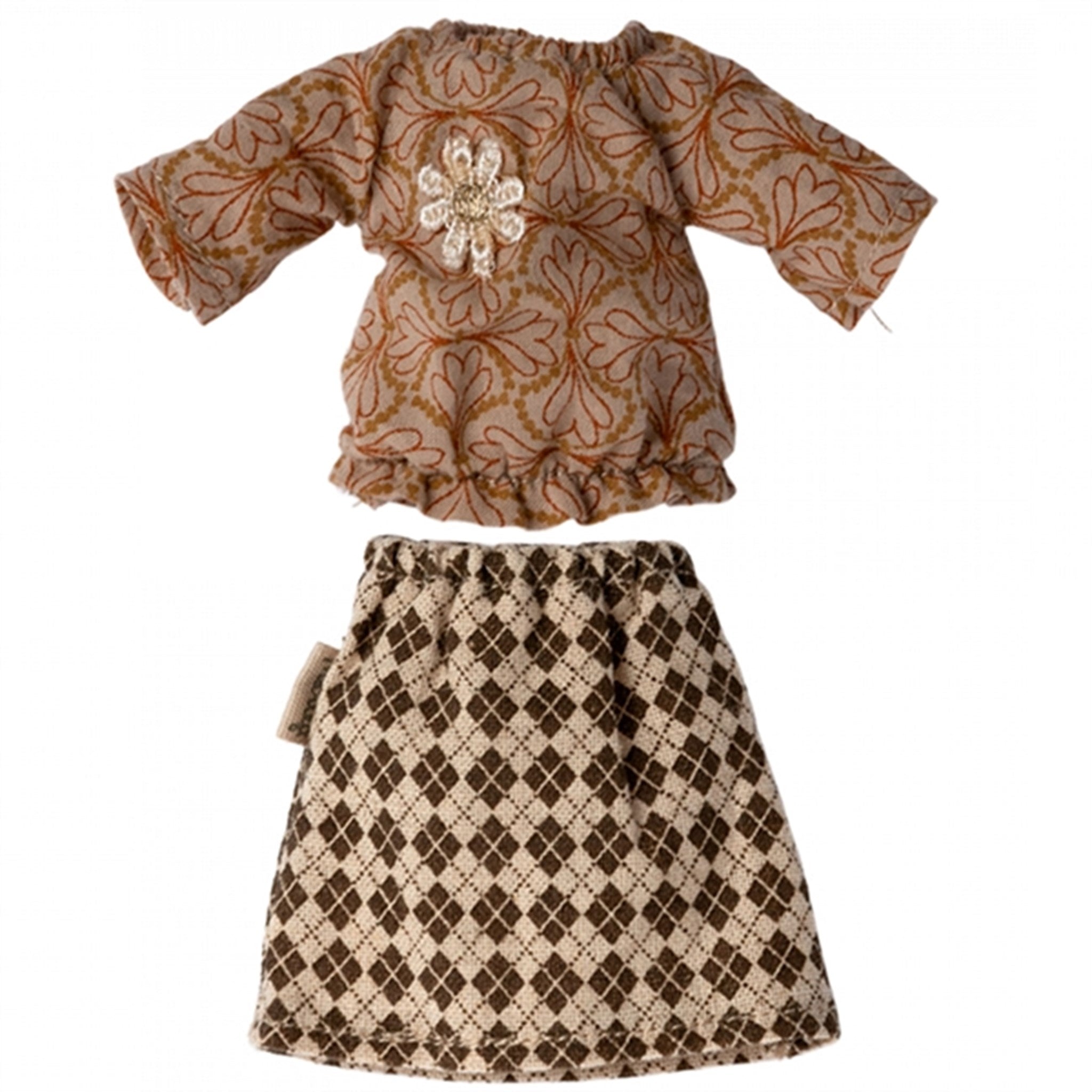 Maileg Blouse and Skirt For Grandma Mouse