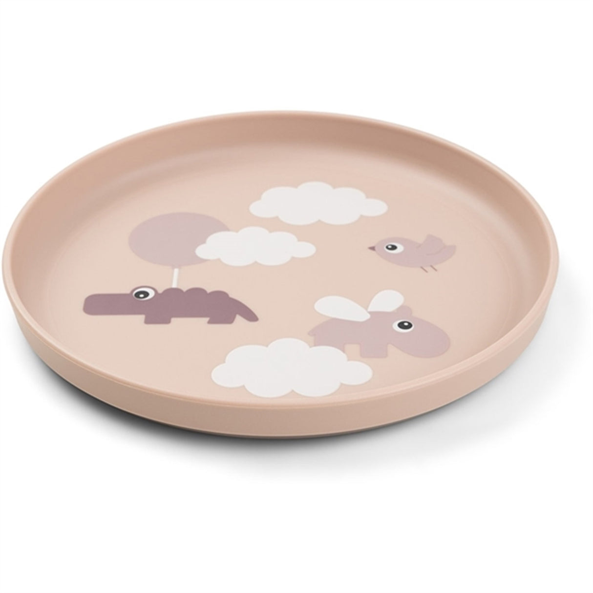 Done by Deer Foodie Plate Happy Clouds Powder