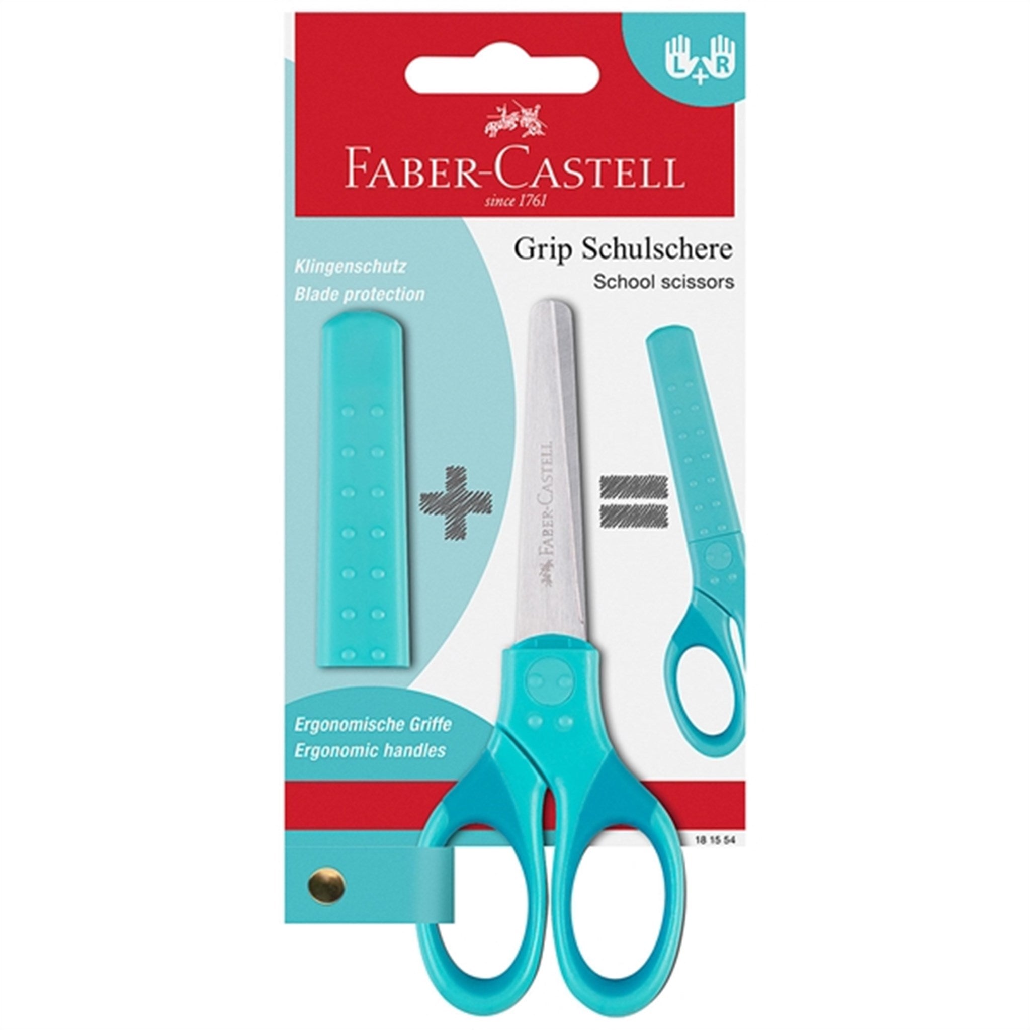 Faber-Castell Scissors Turquoise BC