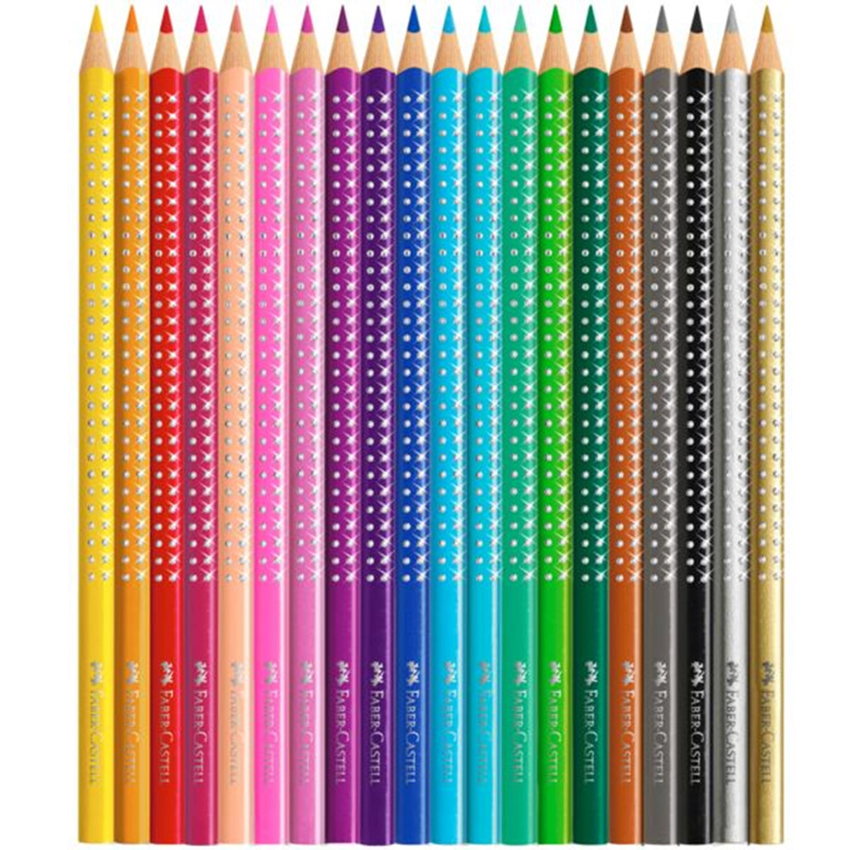 Faber Castell Grip Sparkle 20 Pencils