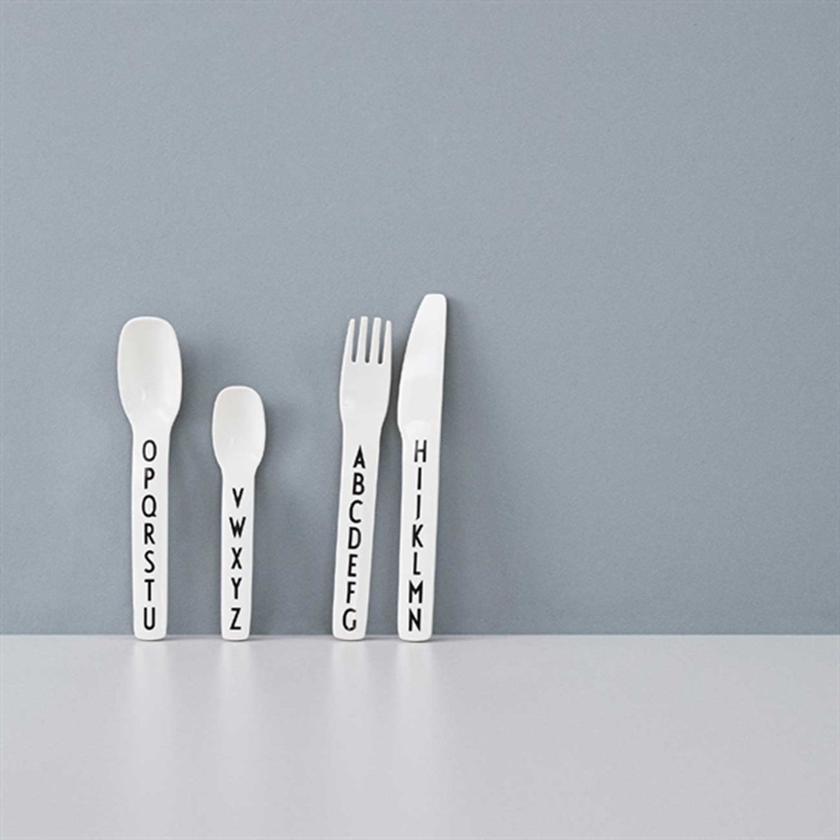 Design Letters ABC Cutlery White