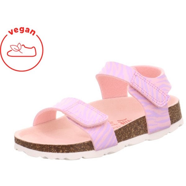 Superfit Fussbettpantoffel Sandals Pink/Lila