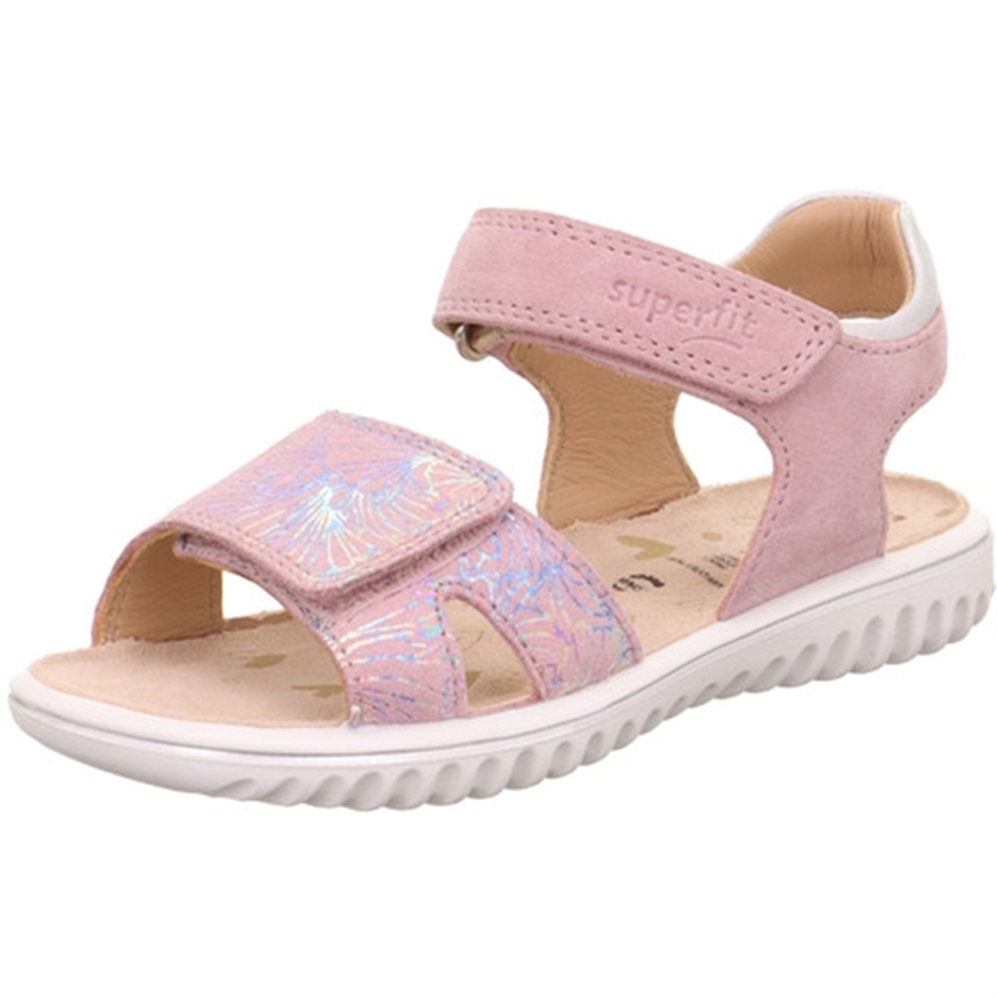 Superfit Sparkle Sandals Pink/Silver