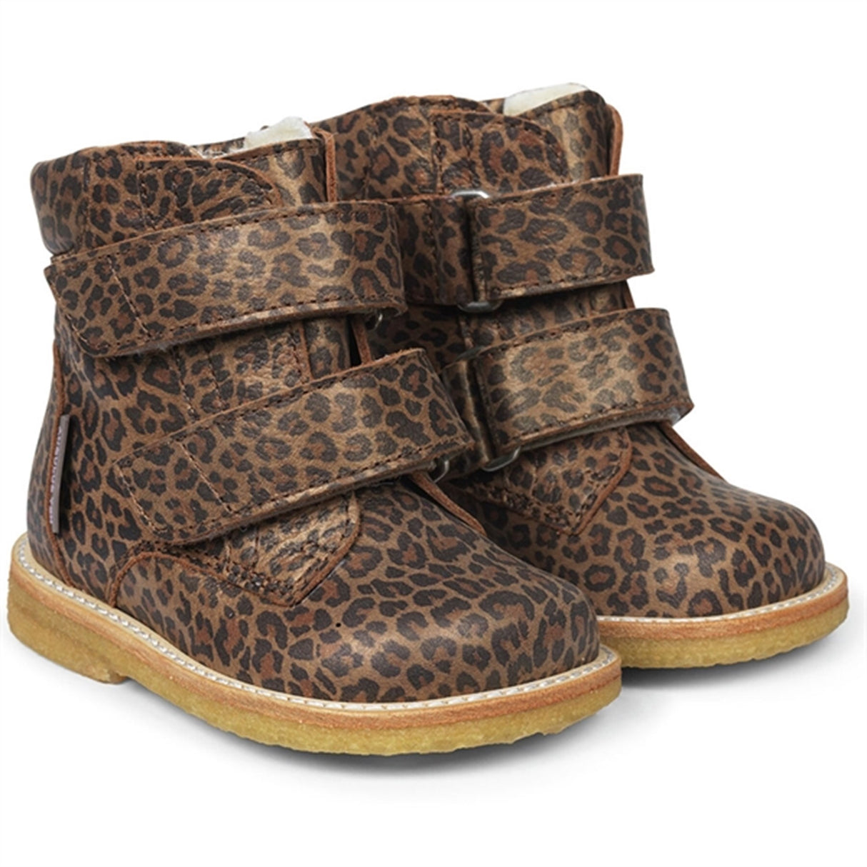 Angulus Beginner Tex-Boots w Velcro Brown Leo