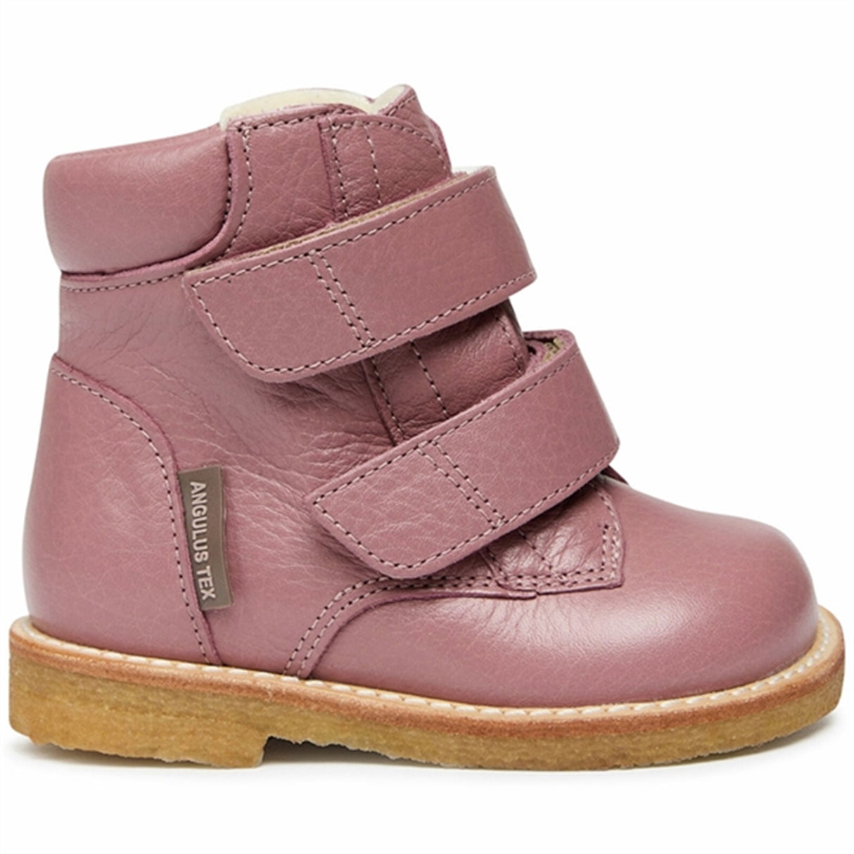 Angulus Beginner Tex-Boots w Velcro Light Plum 3