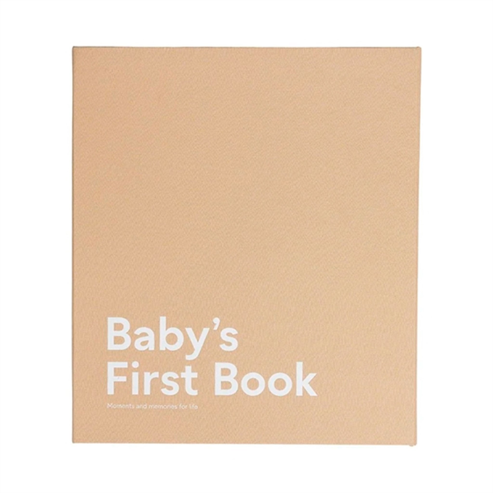 Design Letters Baby's First Book Pastel Beige