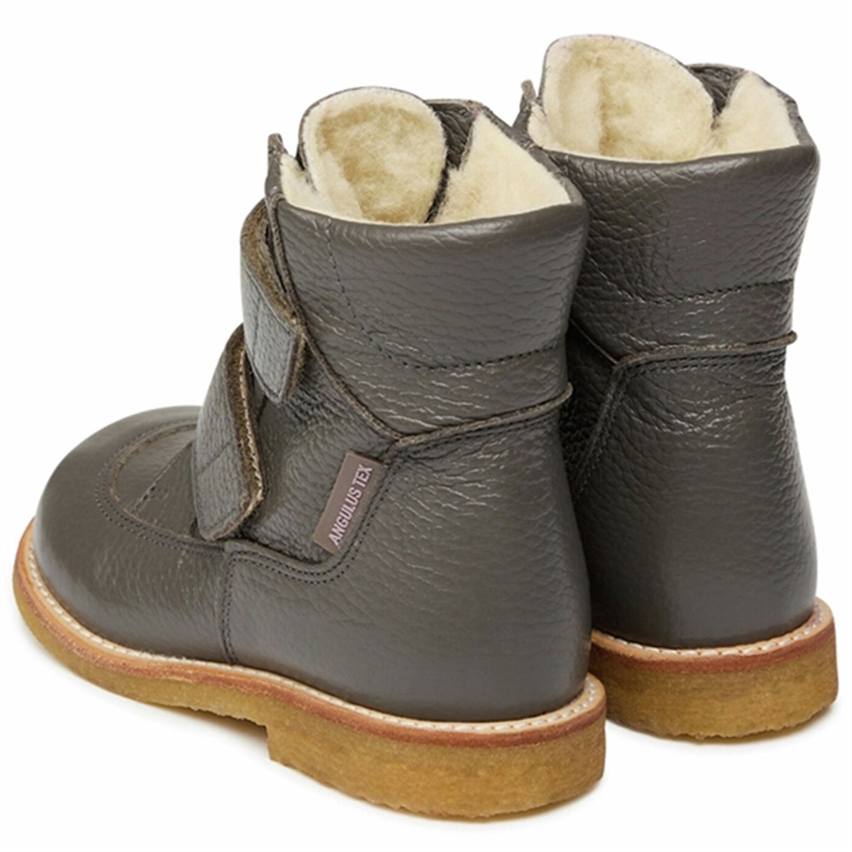 Angulus Tex Boots w Velcro Grey 2