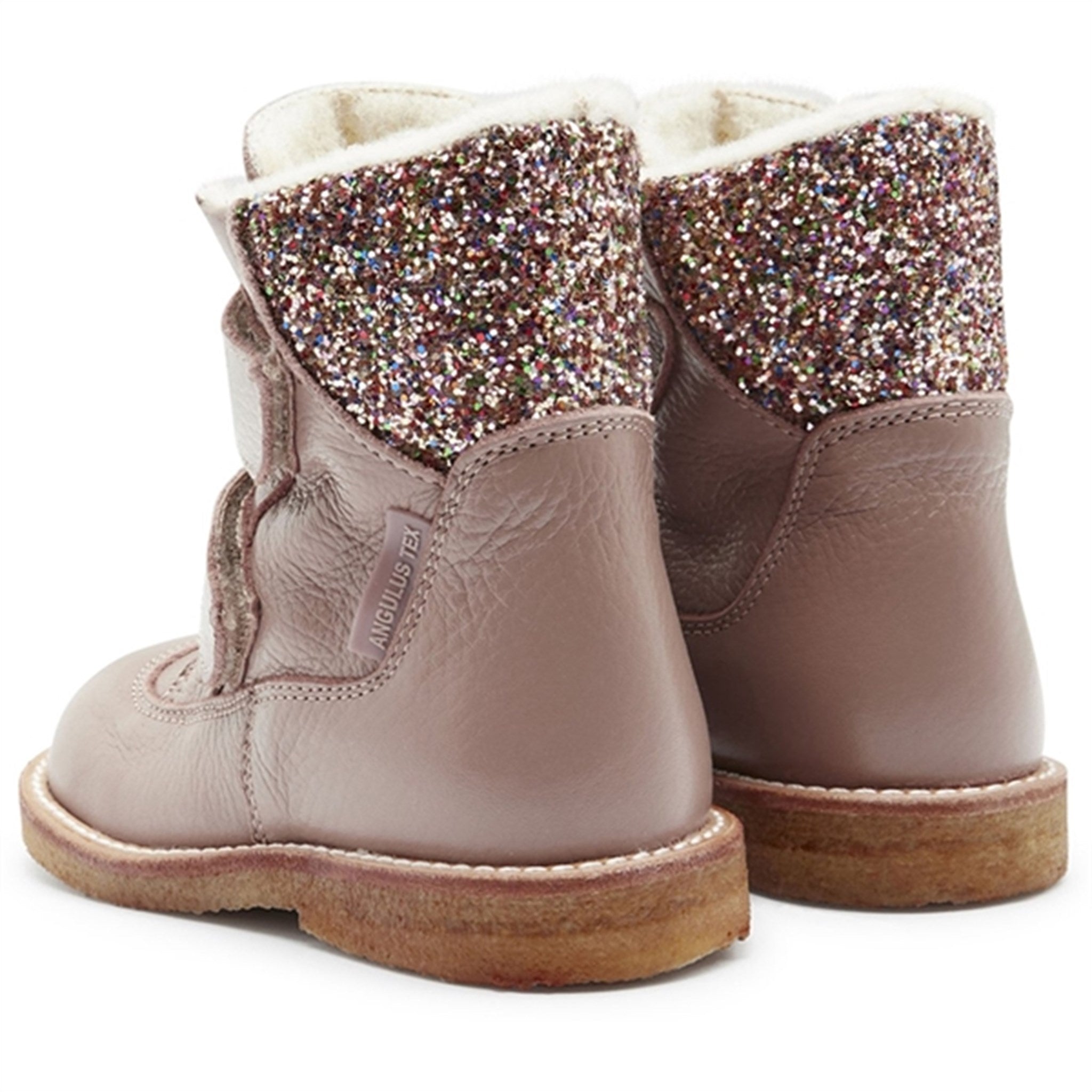 Angulus Tex-Boots With Velcro Make Up/Multi Glitter 2