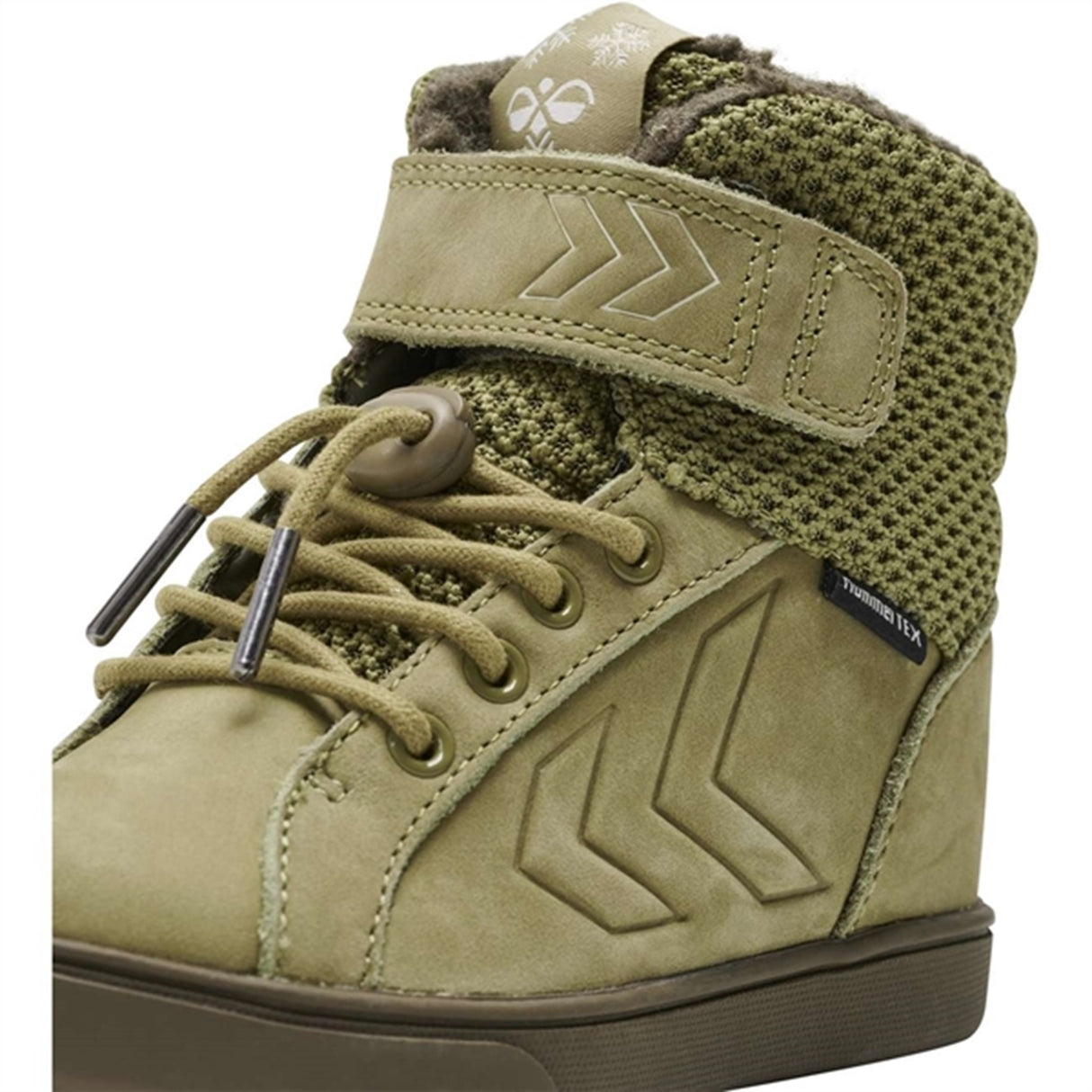 Hummel Green Moss Splash Tex JR Boots 5