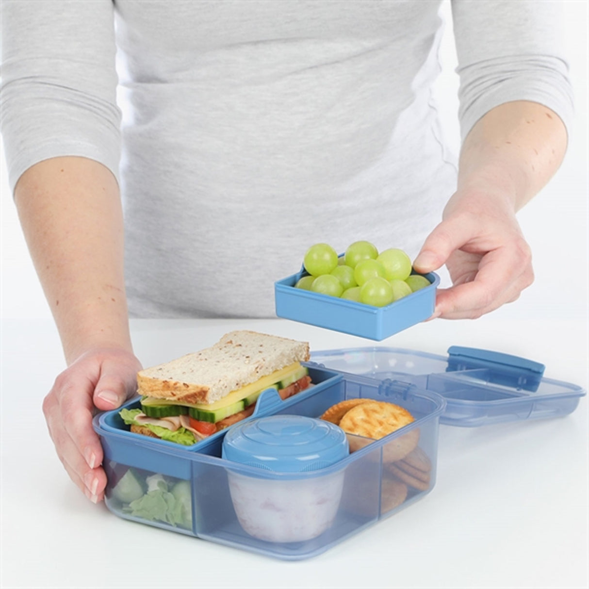 Sistema Bento Cube Lunch Box 1,25 L Mountain Blue