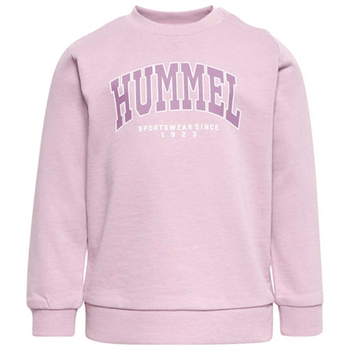 Hummel Mauve Shadow Fast Lime Sweatshirt