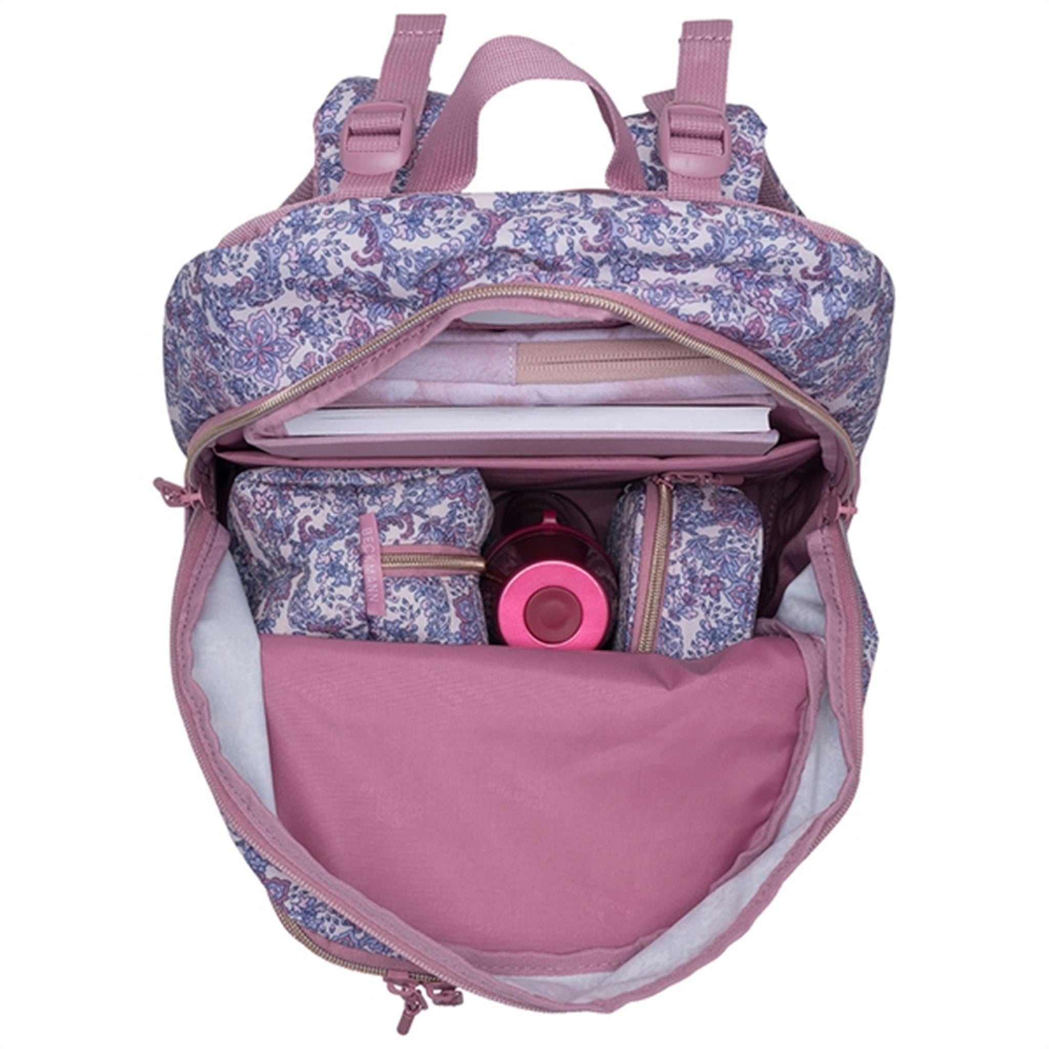Beckmann Sport Junior Backpack Pink Quilt 8