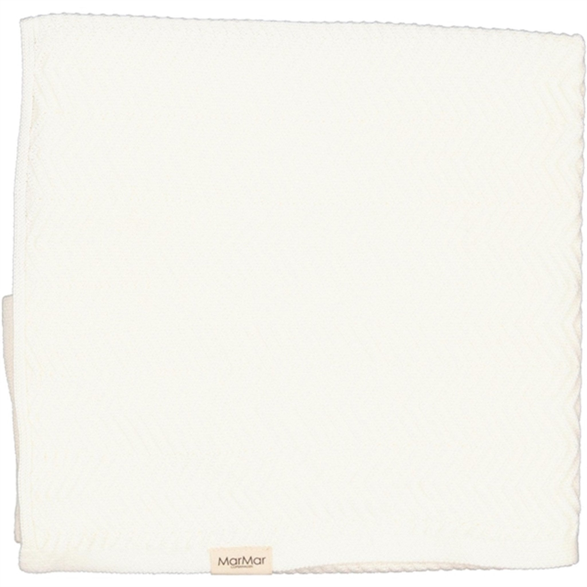 MarMar New Born Gentle White Alia Blanket