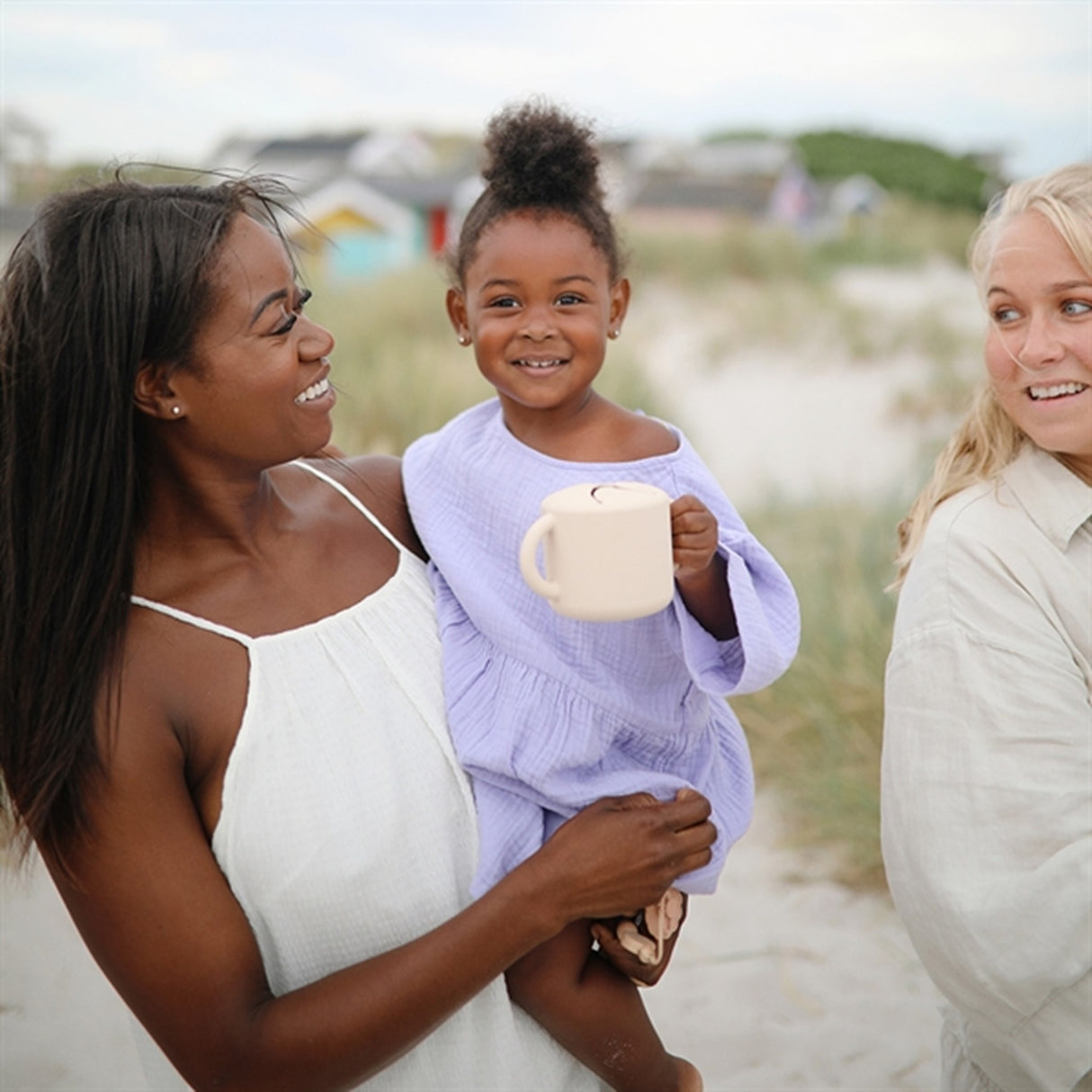 Mushie Snack Cup Ivory