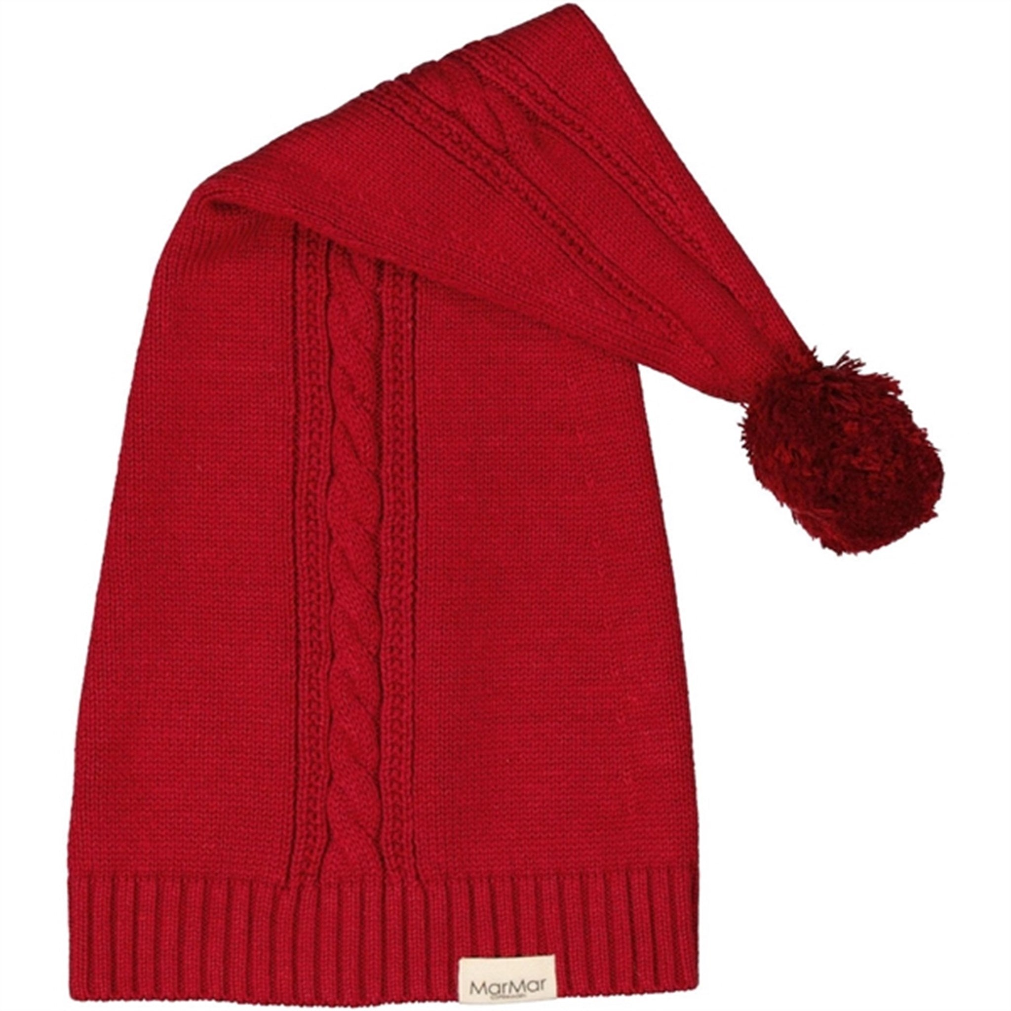 MarMar Hibiscus Red Alfen Christmas Hat