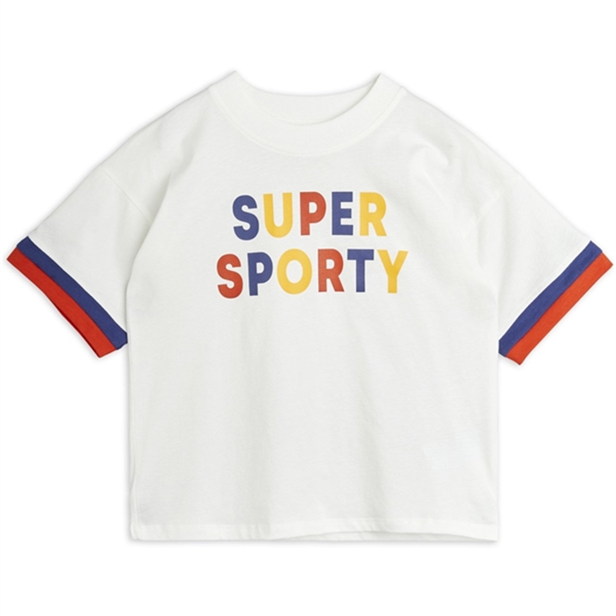 Mini Rodini Offwhite Super Sporty Sp T-shirt