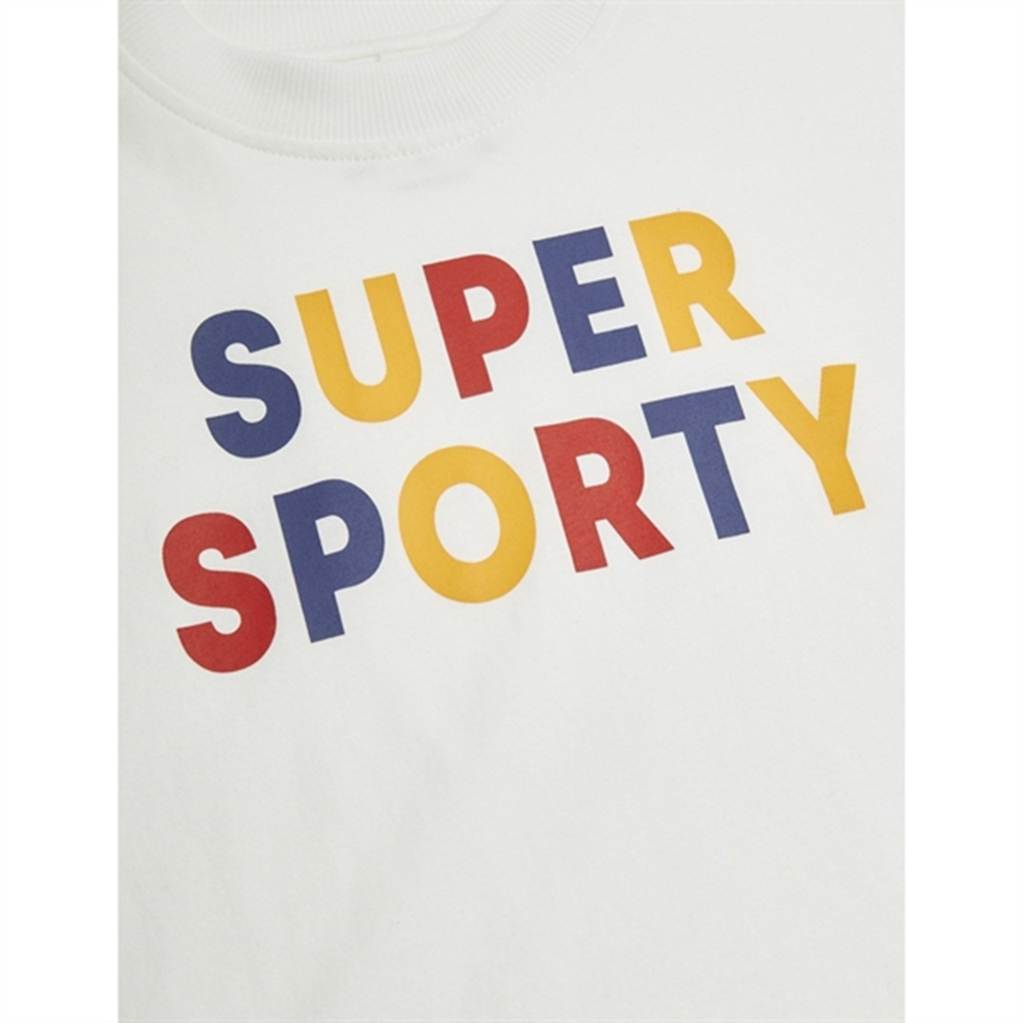 Mini Rodini Offwhite Super Sporty Sp T-shirt 3