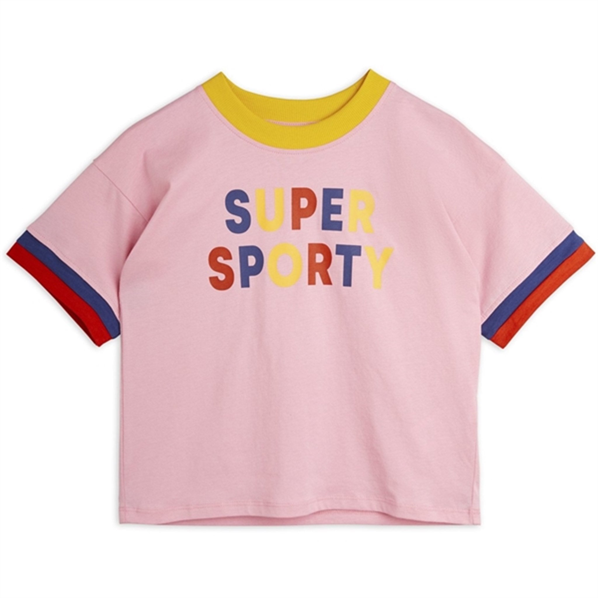 Mini Rodini Pink Super Sporty Sp T-shirt