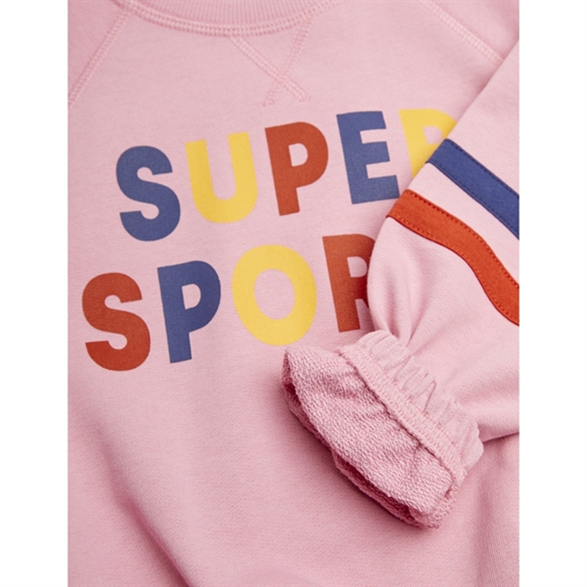 Mini Rodini Pink Super Sporty Sp Sweatshirt 2