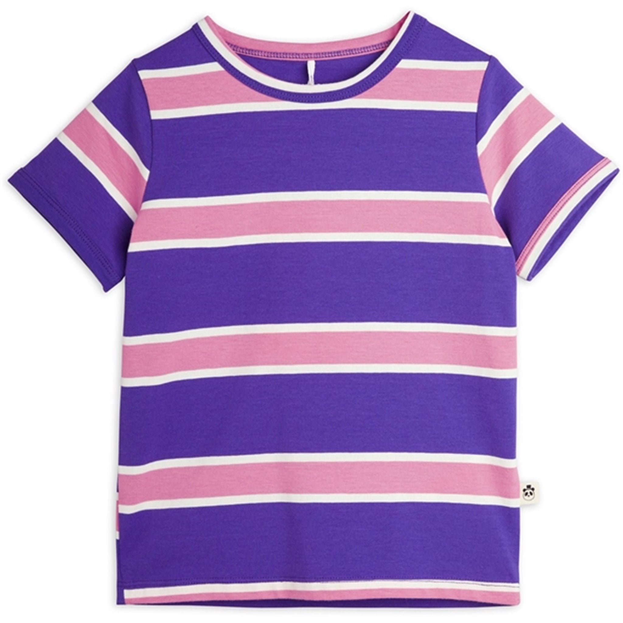 Mini Rodini Purple Stripe T-shirt