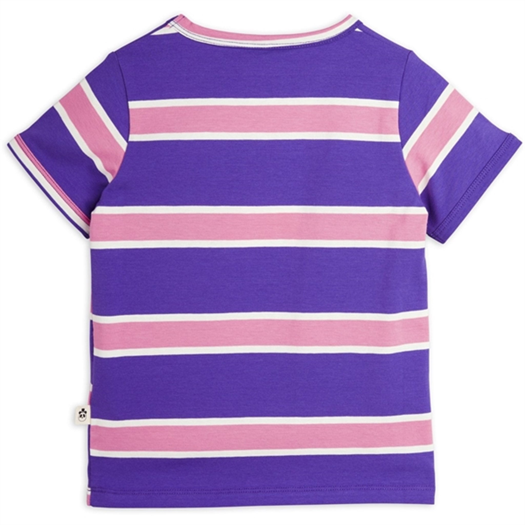 Mini Rodini Purple Stripe T-shirt 4