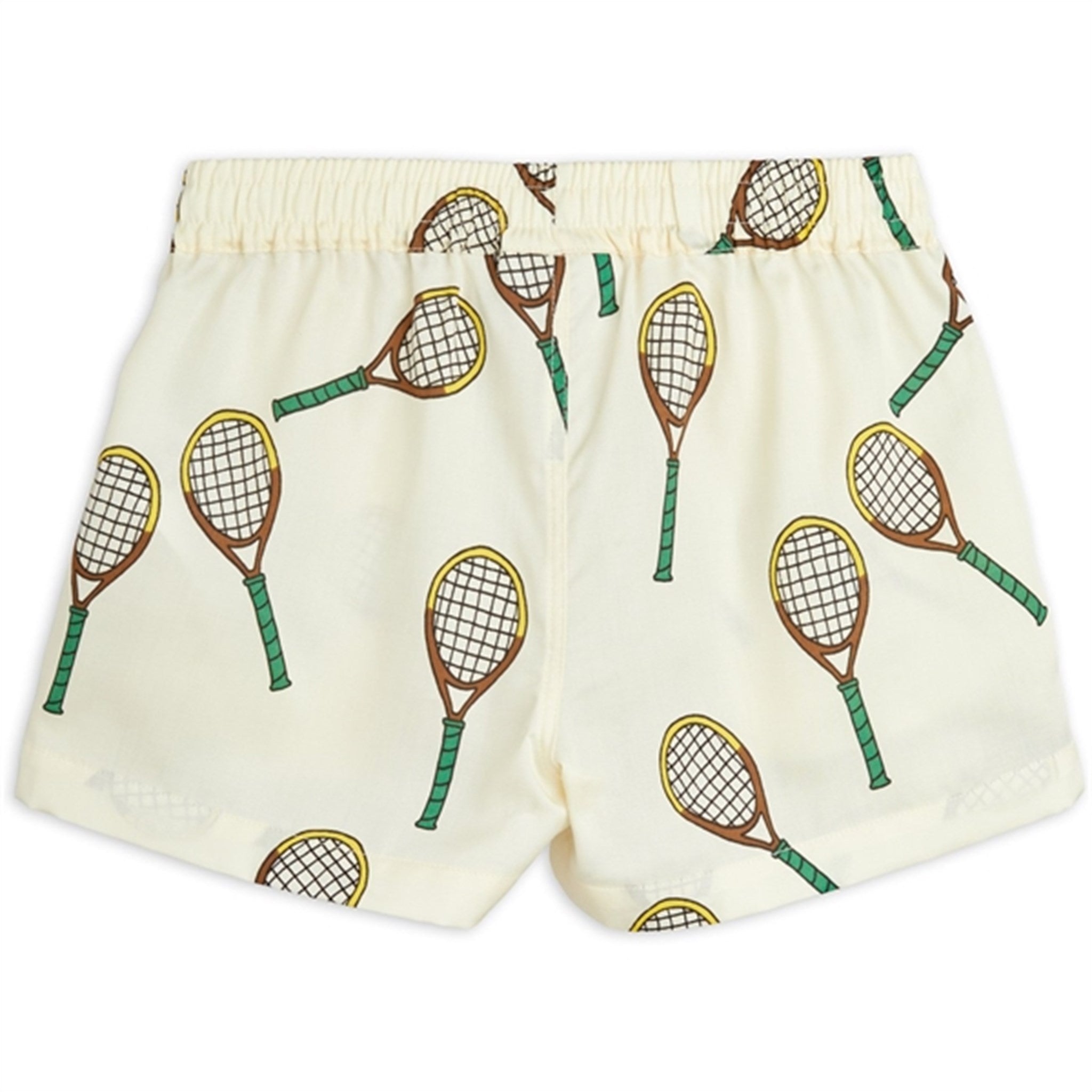 Mini Rodini Offwhite Tennis Aop Woven Shorts 4