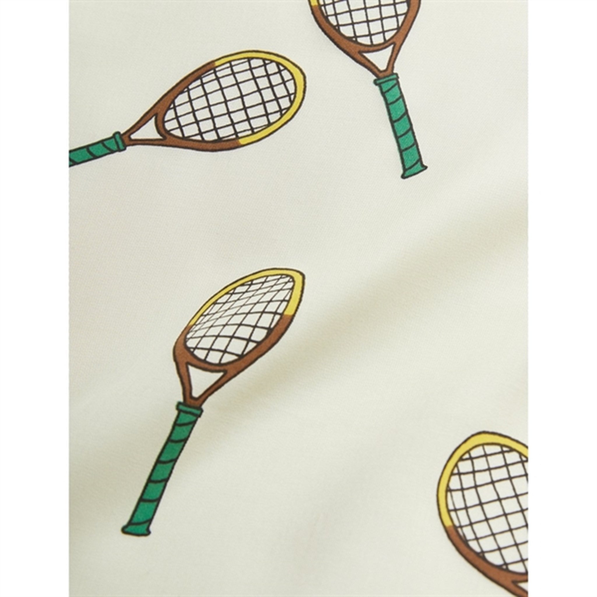 Mini Rodini Offwhite Tennis Aop Woven Shorts 3