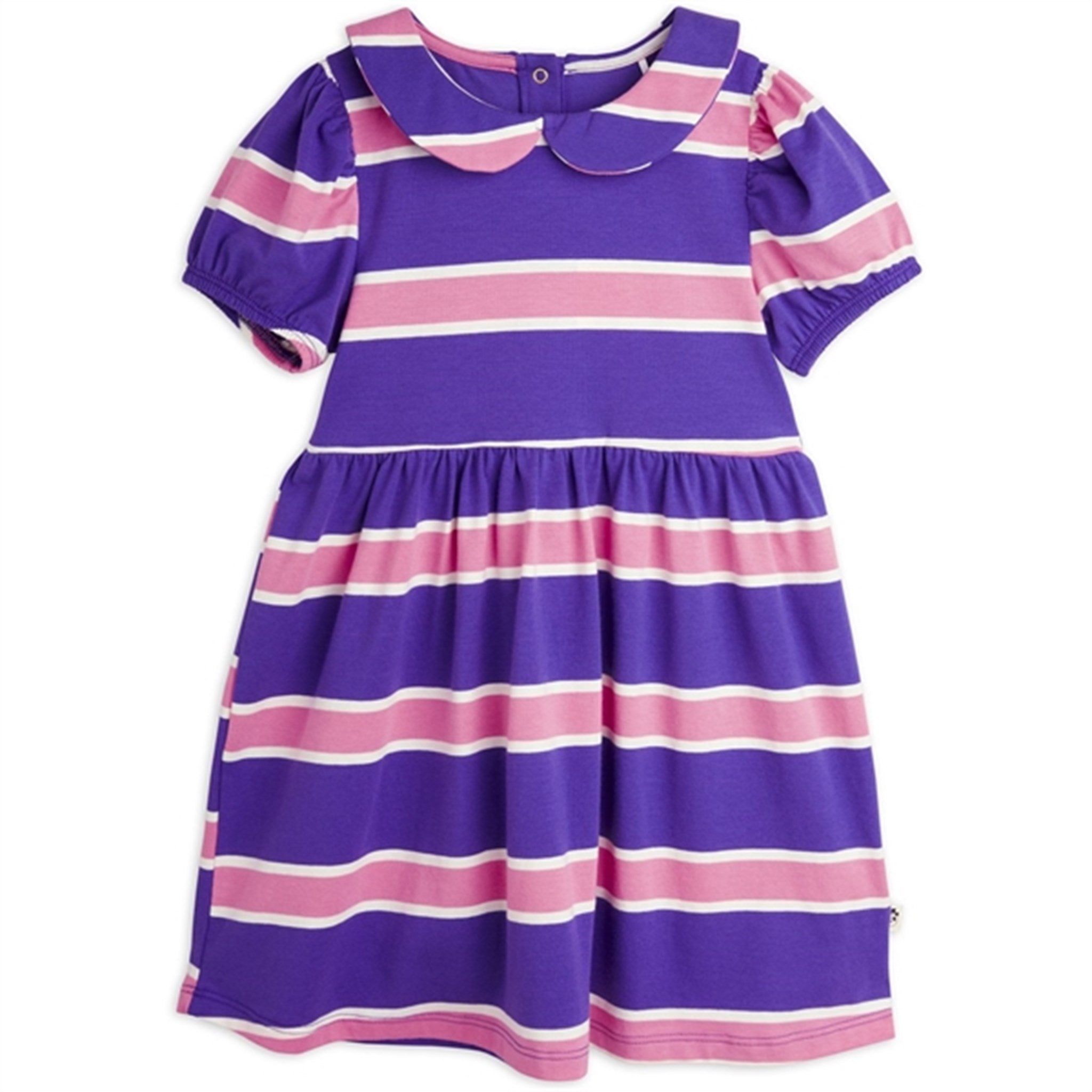 Mini Rodini Purple Stripe Dress