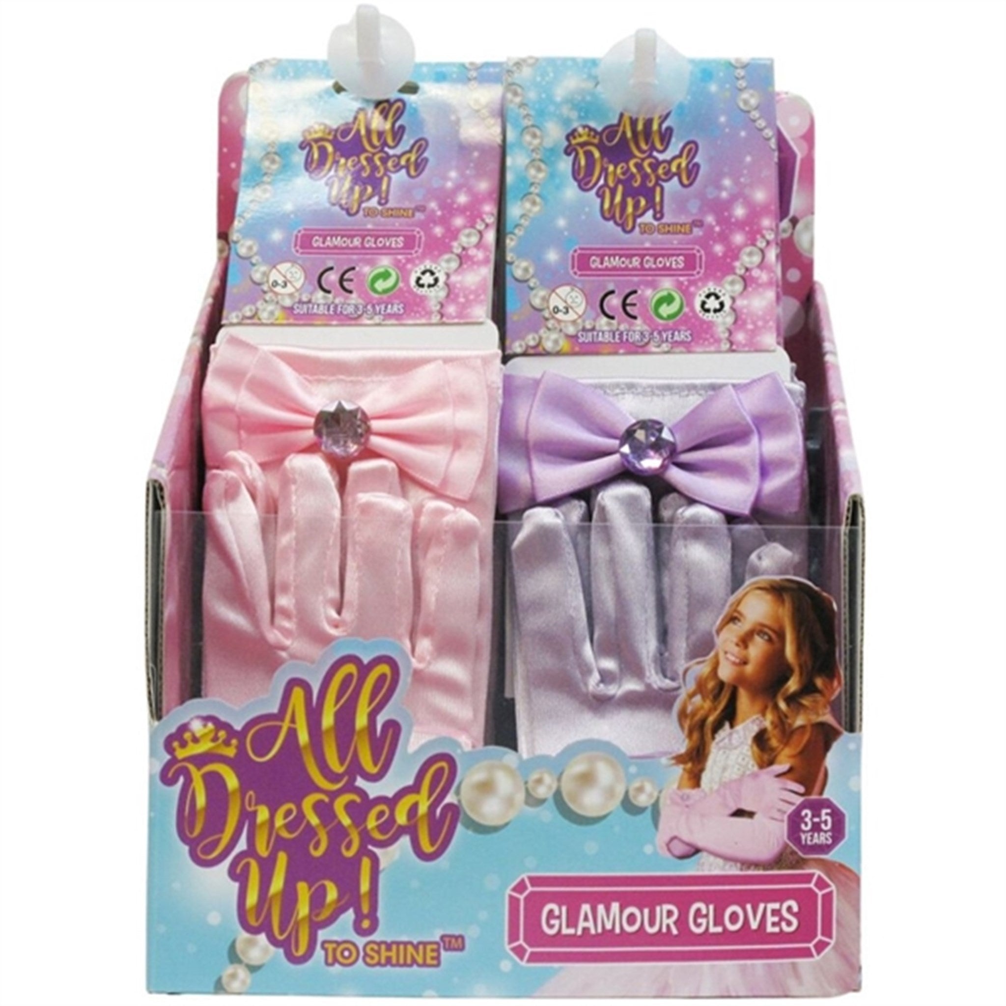 All Dressed Up Glamour Gloves Assorted