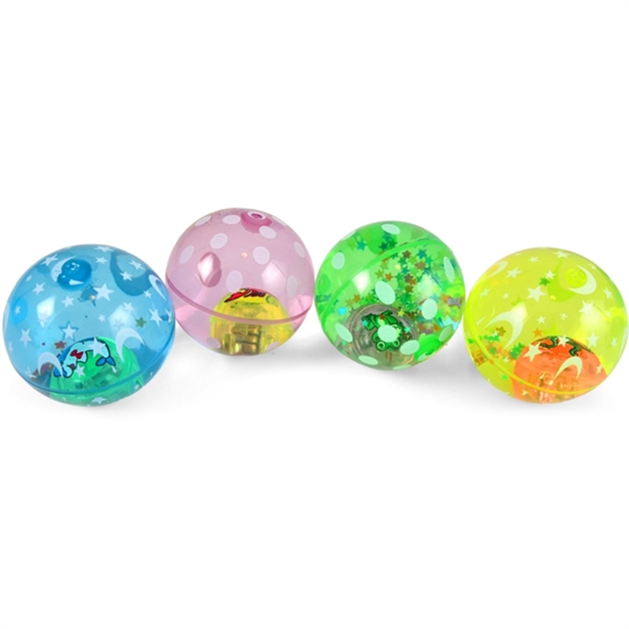 Magni Bouncing Ball With Lights Green