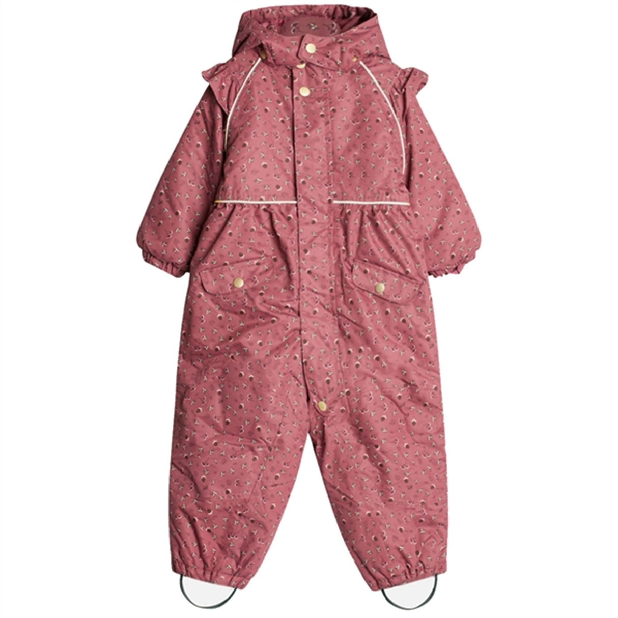 Hust & Claire Mini Purple Fig Otine Snowsuit
