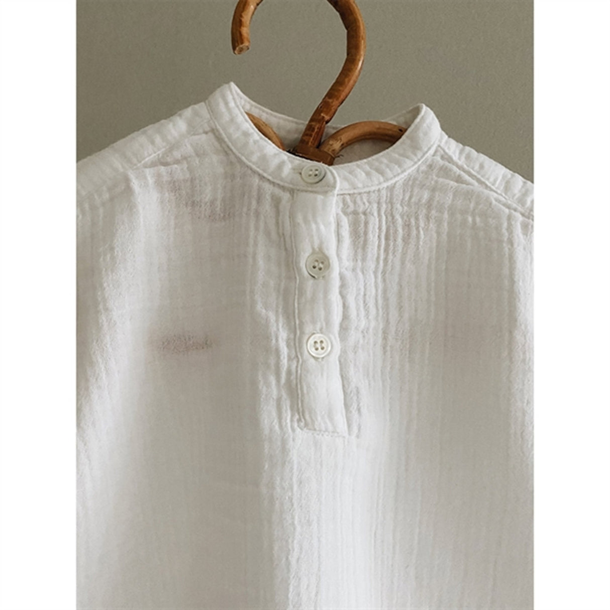 lalaby Natural white Carlo Shirt Baby