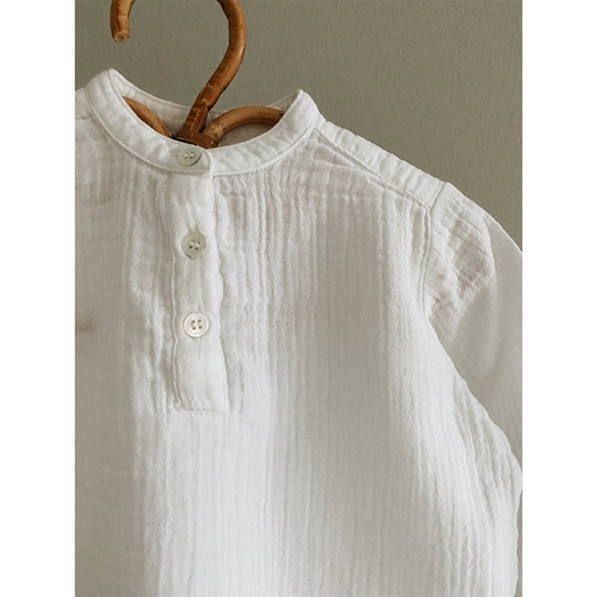 lalaby Natural white Carlo Shirt Baby