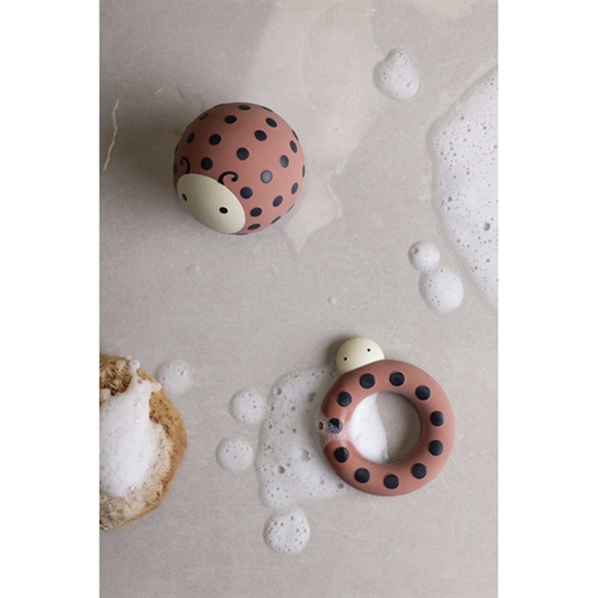 Sebra Bath Toy Ladybug Woodland 3