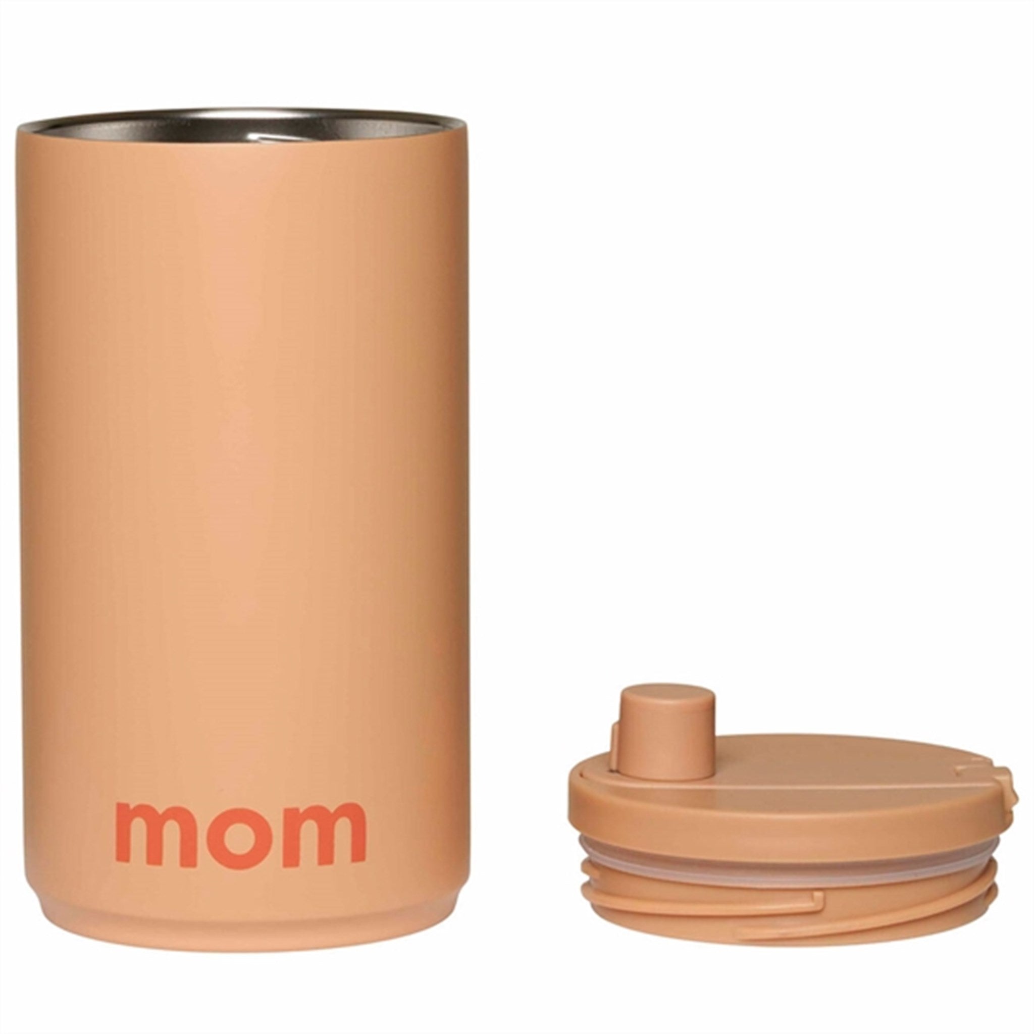 Design Letters Travel Thermo Cup MOM Beige 3