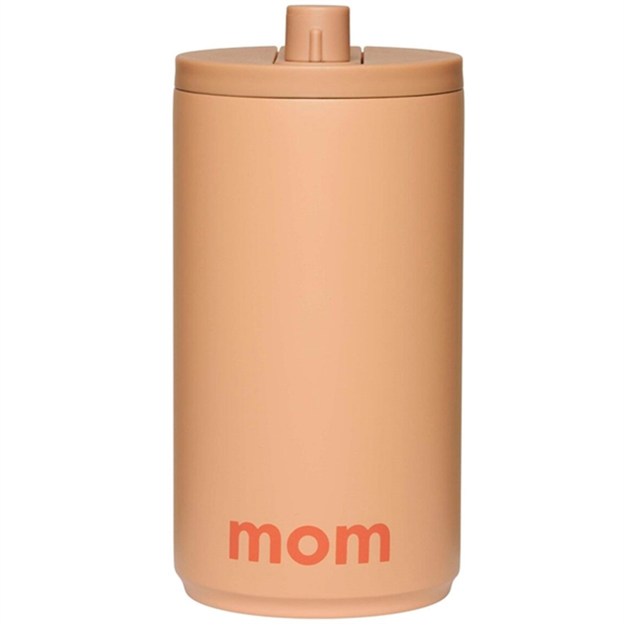 Design Letters Travel Thermo Cup MOM Beige
