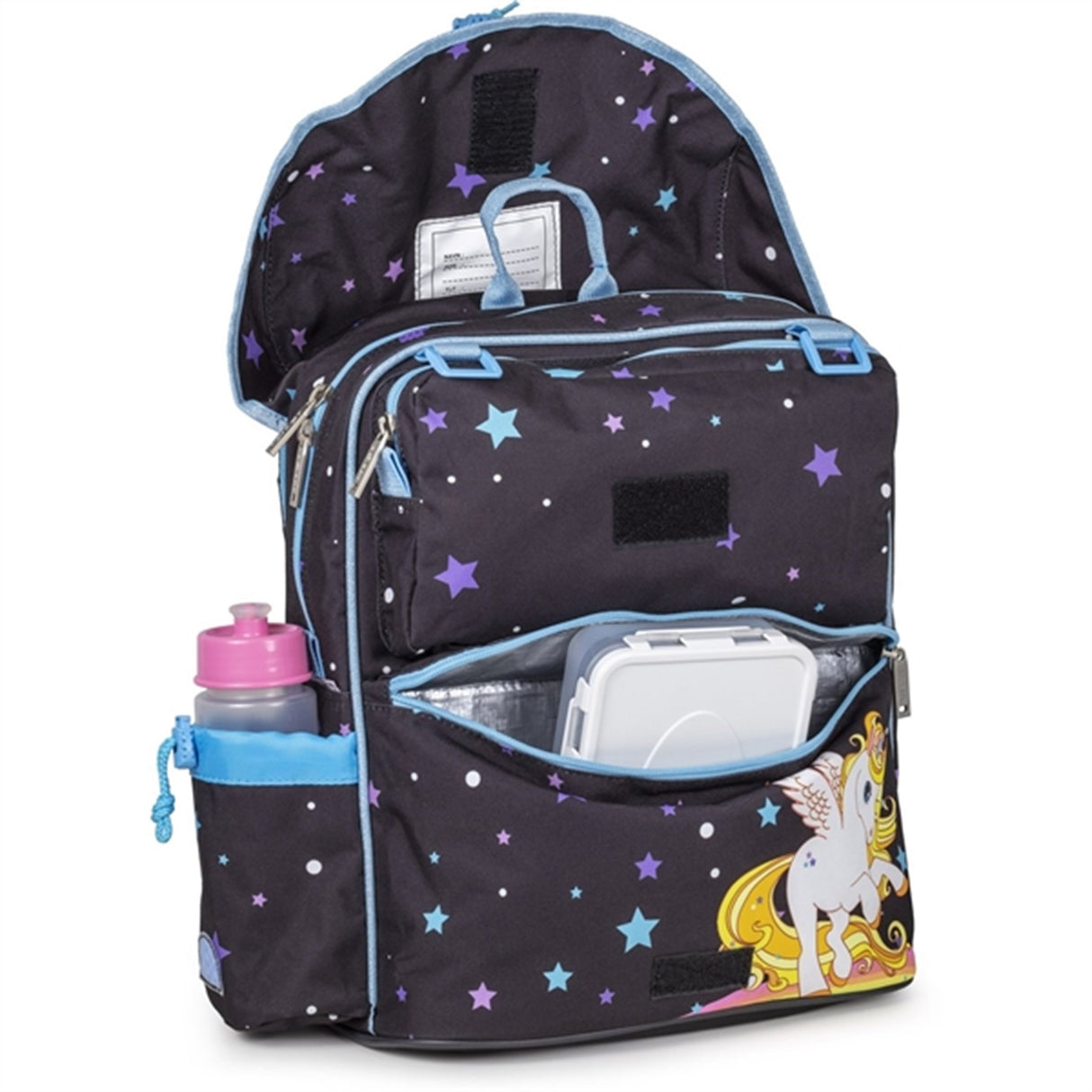 JEVA School Bag Golden Unicorn