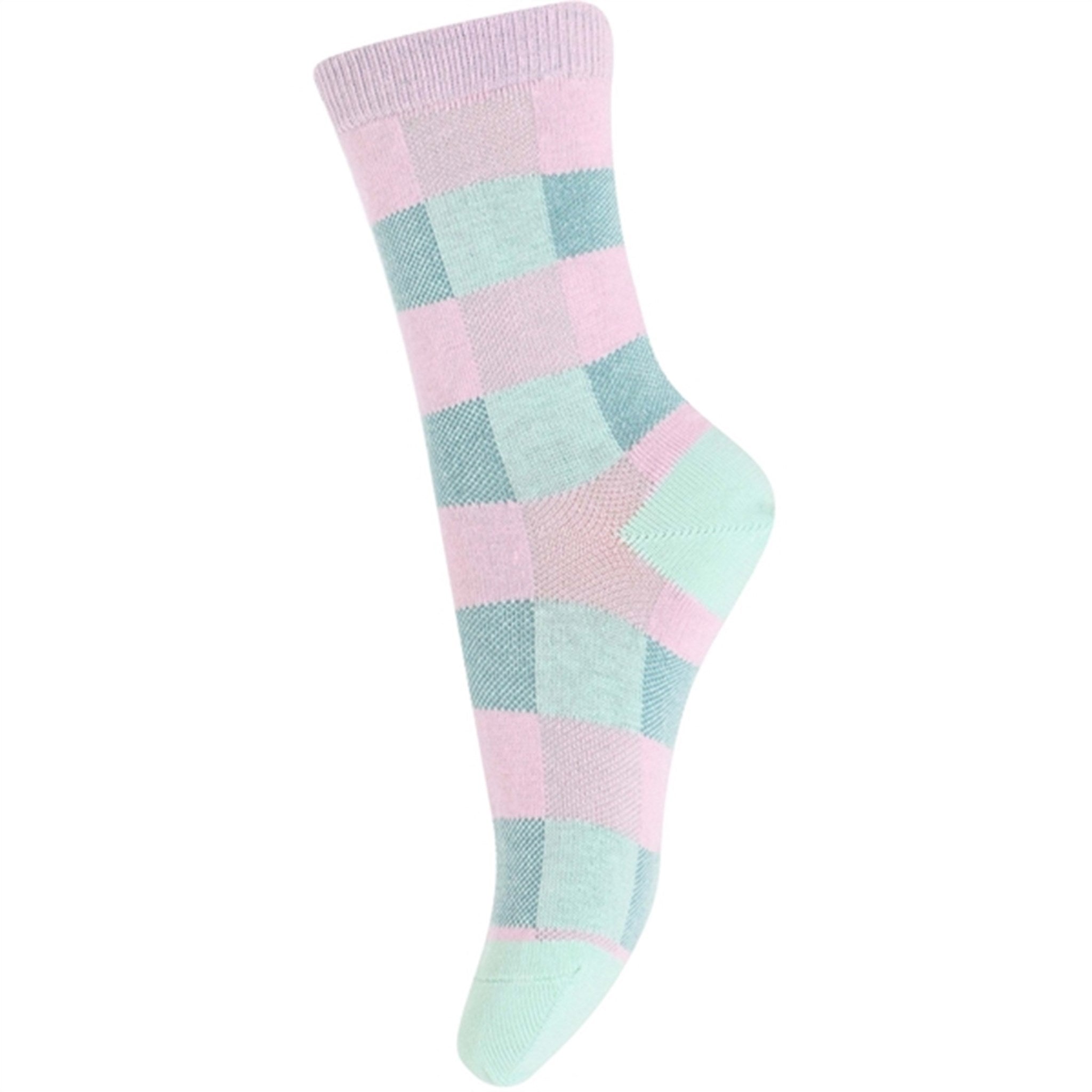 MELTON Checks Socks 3-pack Multicolors 4